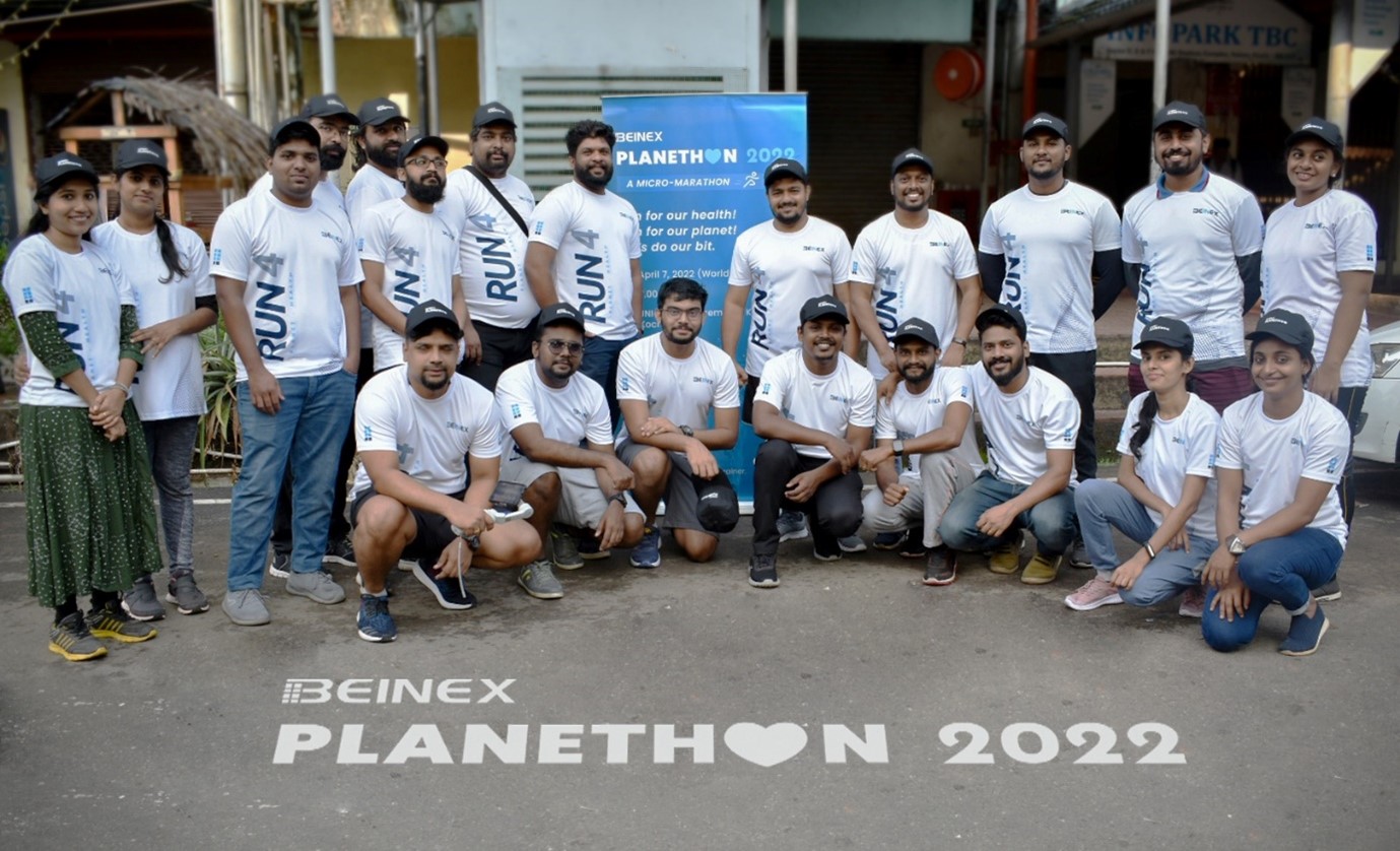 Beinex Planethon: Run for our health! Run for our planet