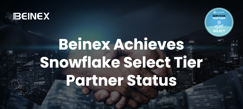 Beinex Achieves Snowflake Select Tier Partner Status
