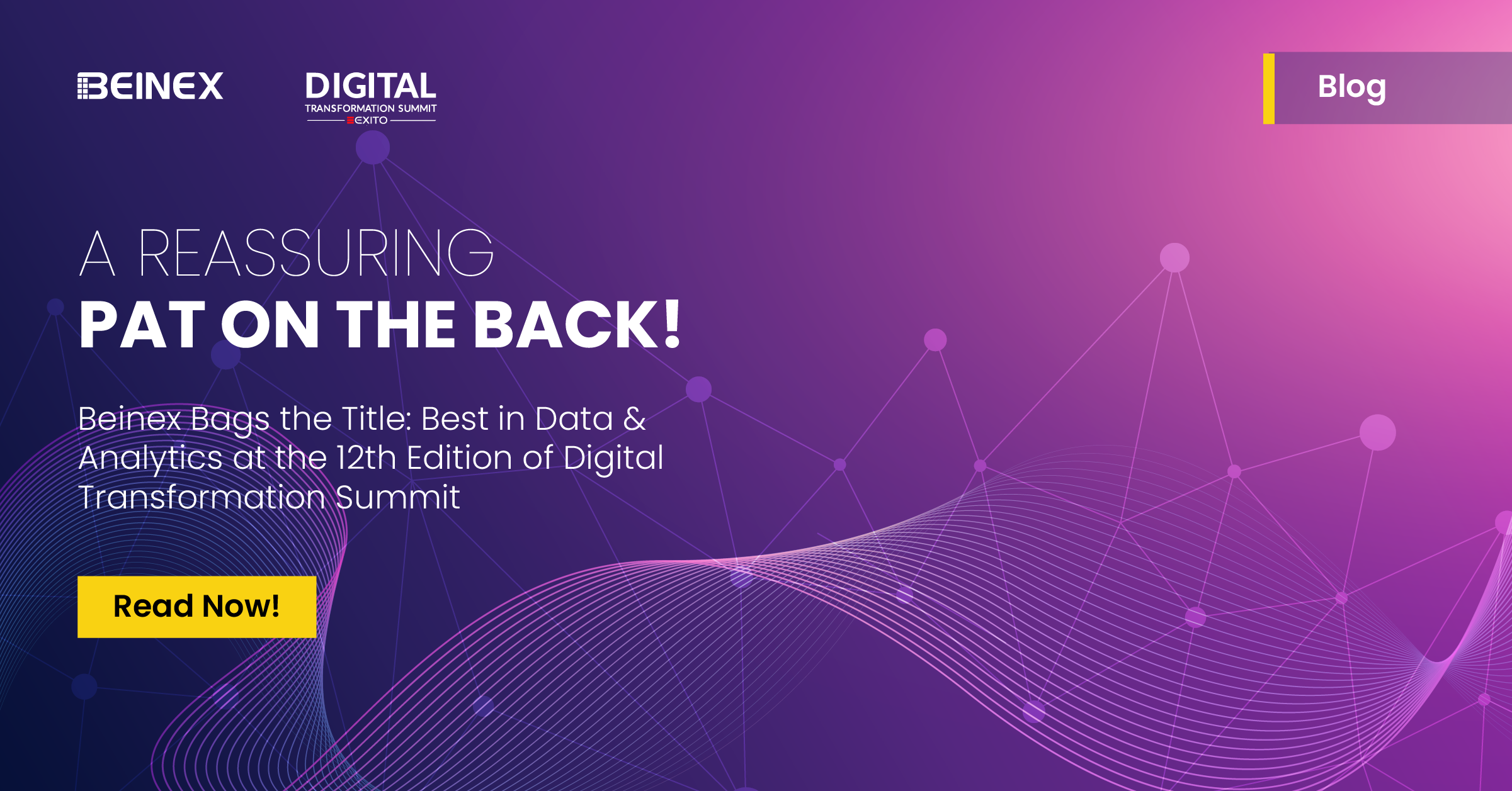 Beinex Bags the Title: Best in Data & Analytics at the 12th Edition of Digital Transformation Summit, UAE