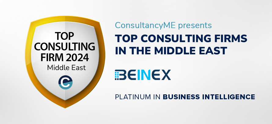 Beinex Achieves Platinum Status Among Top Business Intelligence Consulting Firms in the Middle East 2024